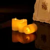 Nieplemięta świeca LED świeca Huśtawka Elektryczna Magazyna Tea Light świeca Lampa Ślubna Boże Narodzenie Wystrój Home Decor