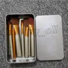 Hot Famous N3 Brush 12st Makeup Cosmetic Facial Brush Kit Metal Box Borste Set Face Powder Brushes