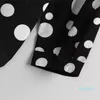 Camicie eleganti da uomo Fashion-Polka Dot Mens Designer Shirt Autunno manica lunga Casual Camicie da uomo Hot Style Homme Abbigliamento