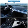 Universal Car Decoration Strips Car Wheel Hub Anti-collision Decoration Strips Flexible Interior Accessories for Car Dashboard Door Strips