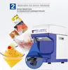 Commercial Shaved Ice Machine Commercial Milk Tea Shop Smoothie Machine Electric Ice Crusher Shaved Ice Cream Machine For Sale