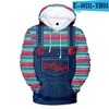 Simple Style Kids Hoodies the Evil Good Guys Toy 3D Printed Boy Girl Hoodie Halloween Chucky Sweatshirt Casual Children Clothes8783397