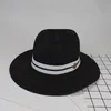 Summer Women Wide Brim Straw Fedora Hatts with Letters Chapeu Feminino Sun Beach Caps SDDS1275835289