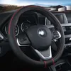 Soft Faux Leather Universal Car Steering Wheel Cover 38cm Car Styling Sport Auto Steering-wheel Covers Anti-slip Automotive Accessorie