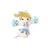 Cheerleader Rhinestone Cartoon Figure Dance Girl Pendentif Cheerleading Girl Jewelry