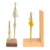 Shopping Mall Display Showcase Storage Eardrop Hook Rack Earring Hanging Jewelry Display Stand For Shows Jewelry Display Set