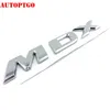 Silber Auto Hinten Stamm 3D Buchstabe MDX TSX SH-AWD Emblem Logo Abzeichen Aufkleber Aufkleber Für Acura Cars317T