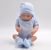 Full Body Silikonowe Odrodzone lalki Baby Reborn Baby Dolls Ręcznie odradzane 11 cali prawdziwie wyglądająca nowonarodzona dziewczynka silikonowa realistyczna D8157915