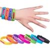 Anti Mosquito Ring Waterdichte Candy Jelly Color Mosquito Repellent Band Armbanden Kinder Siliconen Hand Polsband EER1575