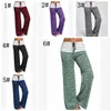 Damskie spodnie do jogi Stretch wygodne miękkie flary Szerokie nogi Trening legging Patchwork Boot Cut Spodnie KKA7841