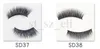 41 Typy 3D Grube rzęsy Niebieski Czarny Długi Gruby Cross Handmade Eye Lashes Makeupmink rzęsy