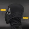 AIRSOFTPEAK Tático Máscara Facial Completa Caça Chapelaria Balaclava Malha Máscara Paintball Protetora CS Estilo Ninja Masks321P
