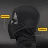 AirSoftPeak Tactical Full Face Mask Hunting Headgear Balaclava Mesh Mask Paintball Protective CS Ninja Style Masks312s