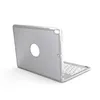Ultra Cienki kolorowe podświetlenie Aluminiowa Pokrywa ochronna Bluetooth Keyboard Case do iPada Mini 2 3 4