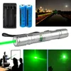 Astronomy Teaching Powerful Green Laser Pen Pointer 5mw 532nm Visible Beam Military Green Laser Pen + 18650 Battery + Charger