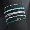 New Multilayer wave spindrift anklet chain wrap women foot chains anklets fashion jewelry will and sandy gift