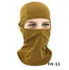 Taktisk kylande is Silk Mask Airsoft Full Face Protective Balaclava Hat Paintball Cycling Cykel Vandring Hoods Scarf Fishing Snowboard Ski Masks Cap Men Kvinnor