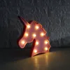 Cute Led Night Light Animal Marquee Lamps On Wall For Children Party Bedroom Christmas Decor Kids