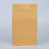 Kaffebönor bröd kexförpackning spot åttkantig förpackningspåse te snacks kraft papper anpassad mat klass material paket väskor4972175