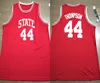 Anpassad basket Jersey Szie XXS-6XL Jämför med liknande artiklar #44 David Thompson NC State Wolfpack College Retro Classic Jerseys Menls sydd