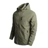 Veste Bomber tactique imperméable pour hommes, manteaux à capuche pour Sports de plein air, veste à séchage rapide, manteau léger 5XL