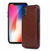 Retro Pu Leather Case Posiadacze Multi Card Posiadacze na telefon iPhone 13 12 11Pro Max XS XR 8 7 6S PLUS