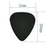 100pcs 무거운 1mm 351 Delrin Guitar Picks Plectrums Black015623442