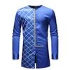 2019 Spring Summer Men Set Long Sleeve + Pants Luxury African Print Dashiki Shirt Suit Streetwear Fashion Men Sets