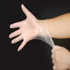 500pcs/lot Fast shipping Hot Disposable gloves PVC rubber transparent cleaning gloves clear protective gloves Home