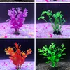 10PCS/Pack 10cm Underwater Artificial Aquatic Plant Ornaments For Aquarium Fish Tank Green Water Grass Landscape Decoration