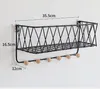 Nordic Simple Iron Mesh Storage Houders Wandplaatsingsframe Home Afwerking Frames Haak Mand