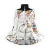 Winter Princess Girl Down Coat 412T Kids 90 White Downfilled Jacket 5 Colors Children Slim Long Outerwear2199768