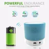 LED Bluetooth Mini Speakers 3.5mm Hands Free Portable Wireless With TF Card USB Audio Music Player For Ihone Xiaomi