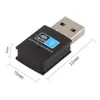 Klucz sprzętowy adaptera USB Bluetooth 4.0 150M bezprzewodowe WiFi 802.11n/g/b karta sieciowa LAN + adapter Bluetooth V4.0 do komputera stacjonarnego Laptop PC