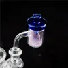 cúpula de vidro colorido Carb Cap UFO Cap de quartzo tubos de água banger vidro, plataformas de petróleo DAB