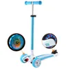 Children Foot Scooters Flashing Alloy Kids T-shaped Scooter For Kids Kick Scooter With Aluminum PU Wheel