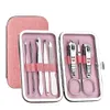 Nail Clippers 8Pcs Stainless Steel Nail Clippers Scissors Suit Set Kits Manicure Stainless Steel Art Women Fashion Dec