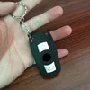 New Arrival Creative Car Model Windproof Lighter Flame Gas Key chain Men cigarette lighter Key buckle With LED Flashlight gift Torch