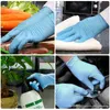 ship blue color disposable gloves plastic disposable gloves nitrile gloves household cleaning wearresistant dust proof2173151