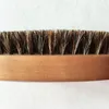Maquiagem set di pennelli per baffi da barba con manico in legno tondo duro per capelli di cinghiale da uomo di nuovo arrivo Spedizione gratuita