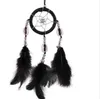 Dreamcatcher Plume Tenture Décoration À La Main Carillons Éoliens Dream Catcher Voiture Sacs Pendentif Cadeaux Décor À La Maison Artisanat Accessoires B6959