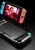Anti-fingerprint Soft Cell Phone Cases for Nintendo switch Switchlite Game Silicone Anti-slip Protective Cover Carbon Fiber Housing