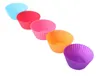 Nouvelle salle à manger 5cm Silicone Cupcake liner gâteau au chocolat gâteau Muffin doublures pouding gelée cuisson tasse moule KD1