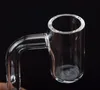 Cuarzo Enail 16 mm 20 mm Calentador de bobina Parte superior plana Cuarzo Banger E-Nail Banger Eléctrico para vidrio Bong Tuberías de agua Dab Oil Rigs