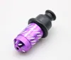 Super Engraving Mini Nipple Pipe Aluminum Carved Snuff Snorter Sniff Dispenser ASneak A Toke Portable Metal Smoking Tobacco Cigarette Bullet Pipes