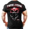 T-shirt da palestra da uomo nuova estiva Crossfit Fitness Bodybuilding Moda maschile T-shirt di marca di abbigliamento corto in cotone