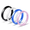 Band Rings Jewelry Grade Quality 4 Colors Elegant Circle Rings Fashion Women Brand New Brief Ceramic Finger Rings