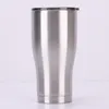 ABD Stok Eğrisi Tumbler 12 oz 20 oz 30oz Kıvrım Paslanmaz Çelik Çift Duvar Vakum Seyahat Kupa Sızdırmaz Kapaklı Sparkle Holografik Tumbler