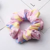 Scrunchies per capelli fiore di primavera Porta coda di cavallo Cravatte elastiche morbide Elastici vintage Fasce per capelli per ragazze Accessori donna FQ0222B