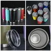 20oz Stainless Steel Tumblers Cups Double Wall Insulated Travel Mug Metal Water Bottle 13 Colors Beer Coffee Mugs With Lid ZZA2307 50Pcs